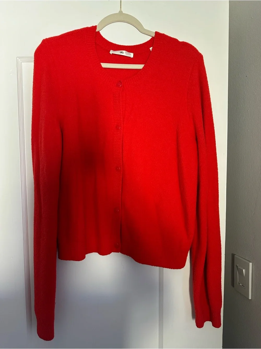 alo Snuggle Up Sweater Cropped Cardigan